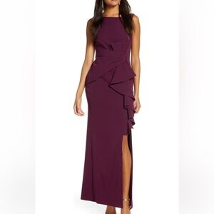 Eliza J Purple Sleeveless Dress